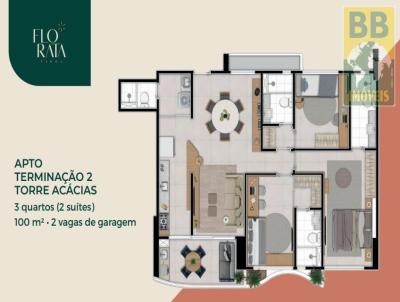 Apartamento para Venda, em Natal, bairro Tirol, 3 dormitrios, 4 banheiros, 2 sutes, 2 vagas